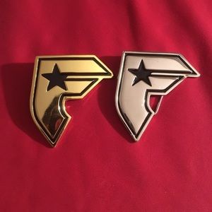 Famous stars and stripes belt buckle